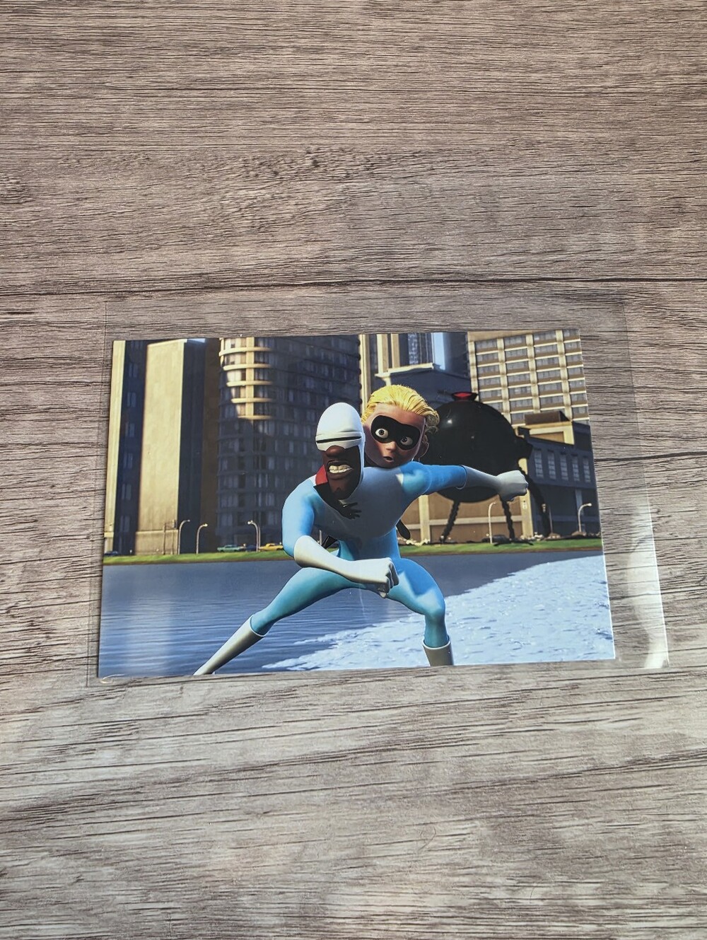 ✨️BUY 3 FOR $22 Frozone (With Dash), The Incredibles, 2004 Postcard